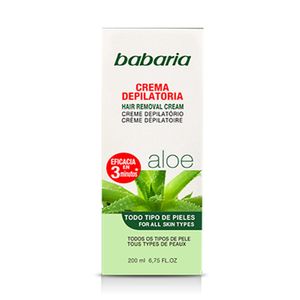 Babaria Crema Depilatoria Aloe Vera 200ml