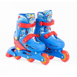 Patines Infantiles 2 En 1 3Ruedas Talla 31-34 Azul - Sonic