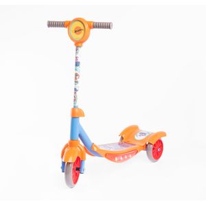 Patineta Scooter Kids Light 3 Ruedas Naranja - Hot Wheels