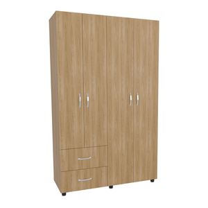 Closet Barilo 2 Cajones 200X120X45 RTA Fresno Eu Wengue