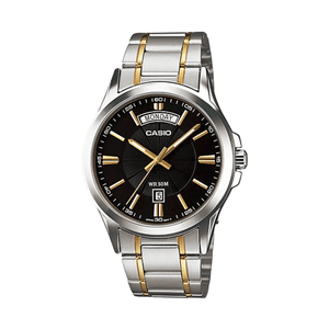 Reloj Casio de Acero para Hombre MTP-1381G-1AV