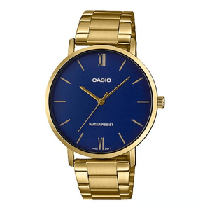 Reloj Casio de Acero para Hombre MTP-VT01G-2B