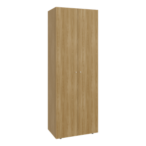 Closet 2 Puertas E1 Tuhogar 170X60X40 RTA  Fresno Blanco