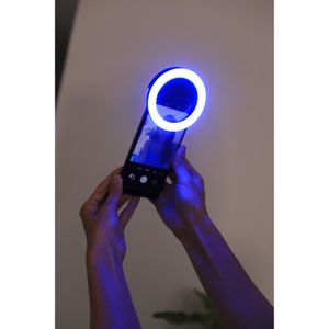 Aro de Luz Vivitar VIVRLRGBMINI Clip Mini 7 Colores Recargable