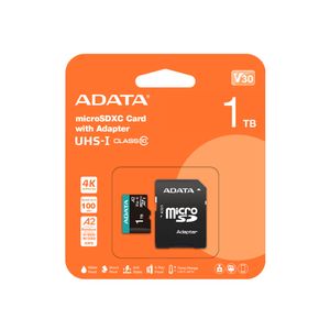 Memoria Micro SD Adata 1TB AUSDX1TUI3V30SA2- RA1