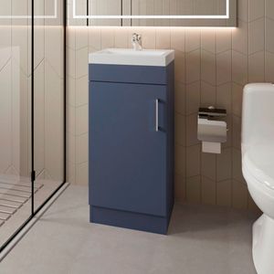 Mueble para Lavamanos Madrid  80X40X33 RTA Azul ZF